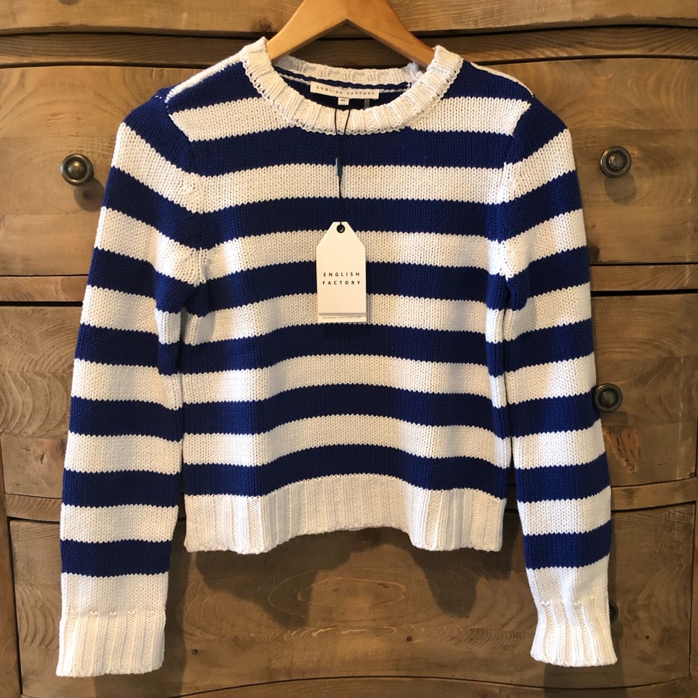 NWT Tuckernuck Nautical Sweater